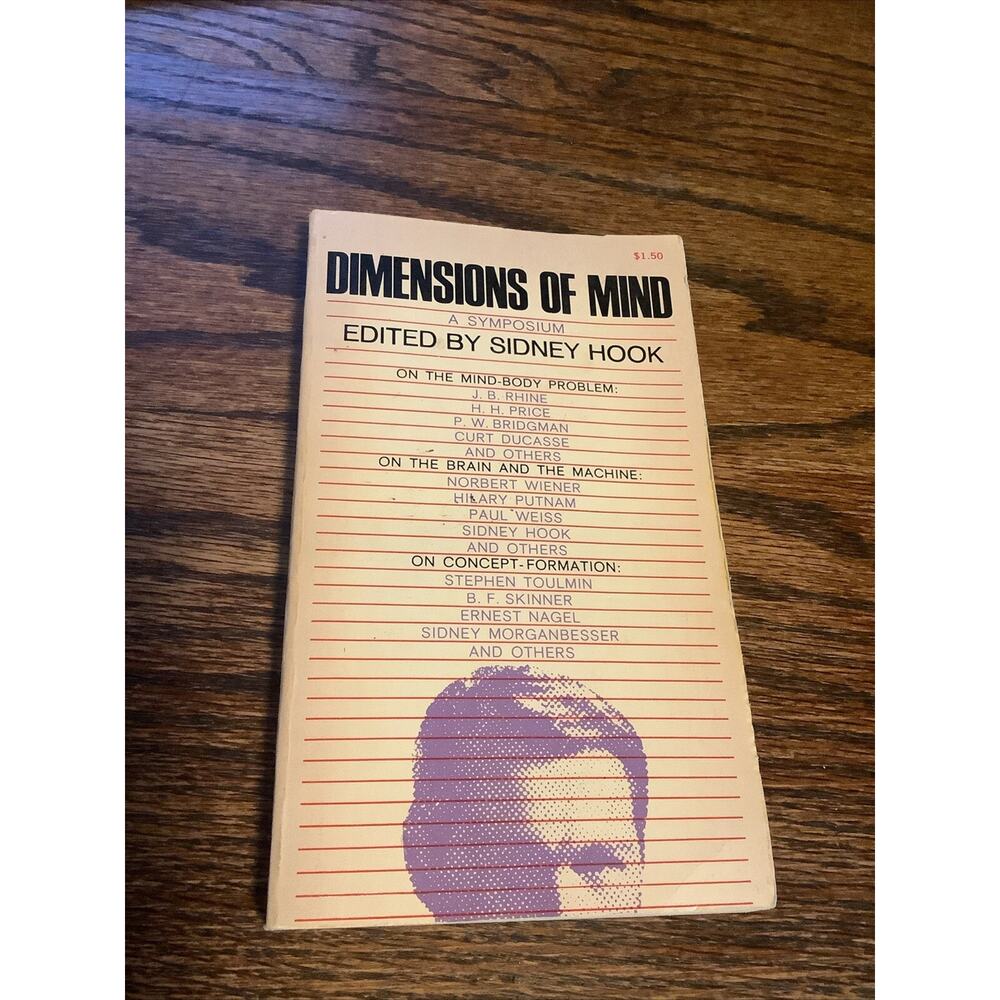 1973 Dimensions of Mind A Symposium 29 Essays Mind Body Relationship